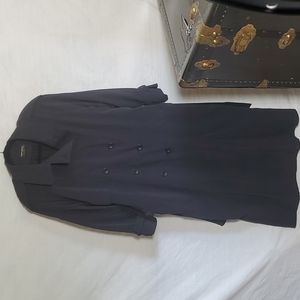 Black Forcaster of Boston Size 9/10 Rain Coat with Removable Lining.